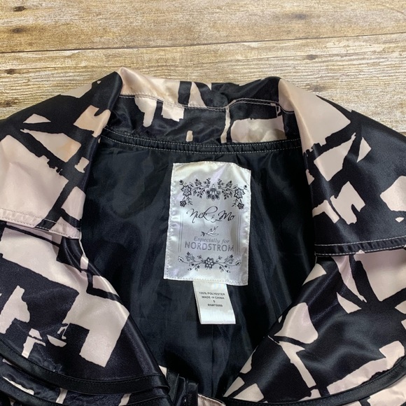 Nick & Mo black and white LS Jacket Sz S - Picture 4 of 9